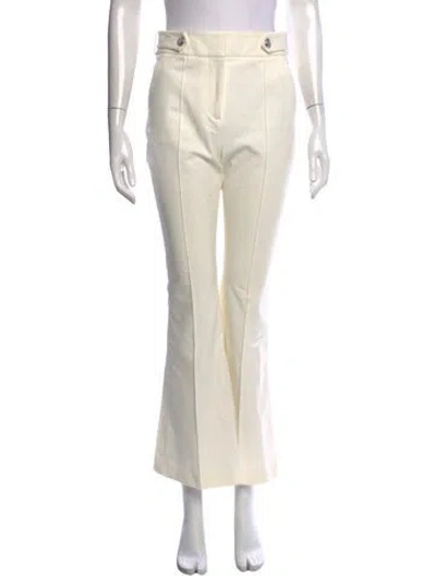 Pre-owned Veronica Beard Flared Pants In Neutrals
