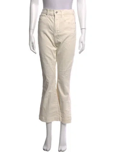 Pre-owned Veronica Beard Flared Pants In Neutrals