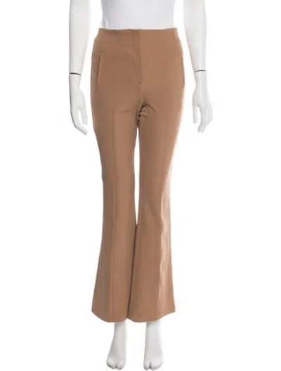 Pre-owned Veronica Beard Flared Pants In Neutrals