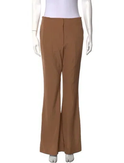 Pre-owned Veronica Beard Flared Pants In Neutrals