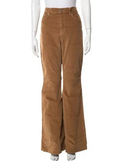Pre-owned Veronica Beard Flared Pants In Neutrals