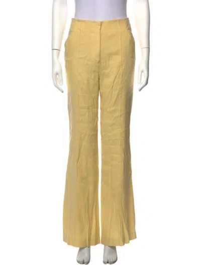 Pre-owned Veronica Beard Flared Pants In Neutrals