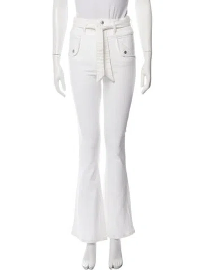 Pre-owned Veronica Beard Flared Pants In Neutrals