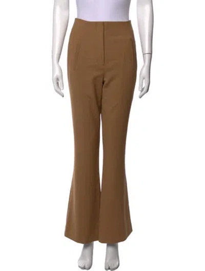Pre-owned Veronica Beard Flared Pants In Neutrals