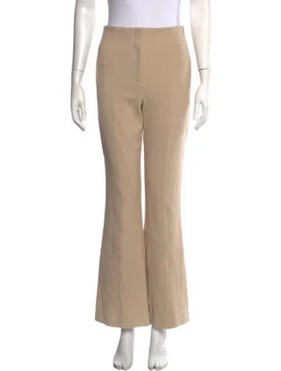 Pre-owned Veronica Beard Flared Pants In Neutrals
