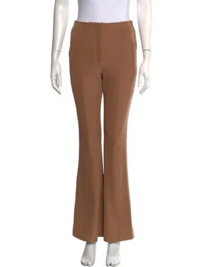 Pre-owned Veronica Beard Flared Pants In Neutrals