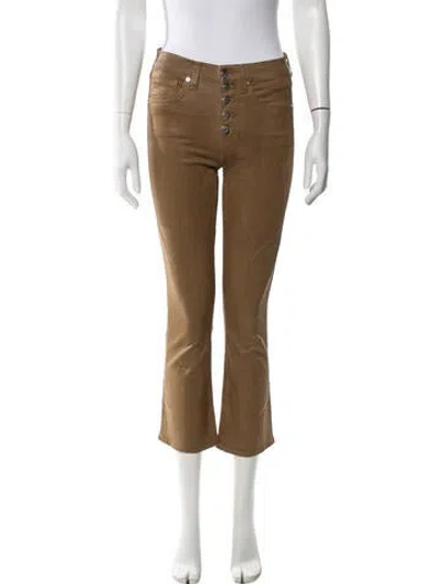 Pre-owned Veronica Beard Flared Pants In Neutrals