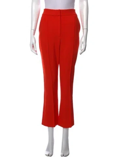 Pre-owned Veronica Beard Flared Pants In Orange