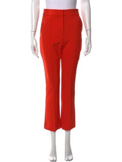 Pre-owned Veronica Beard Flared Pants In Orange