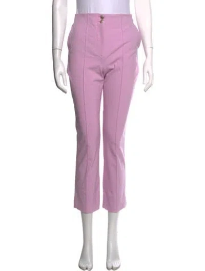 Pre-owned Veronica Beard Flared Pants In Purple