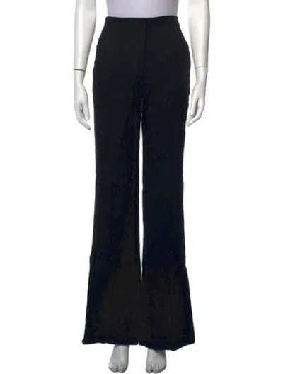 Pre-owned Veronica Beard Flared Pants W/ Tags In Black