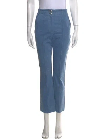 Pre-owned Veronica Beard Flared Pants W/ Tags In Blue