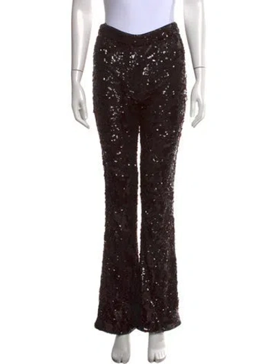 Pre-owned Veronica Beard Flared Pants W/ Tags In Brown