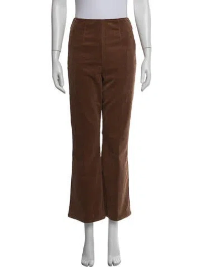 Pre-owned Veronica Beard Flared Pants W/ Tags In Brown