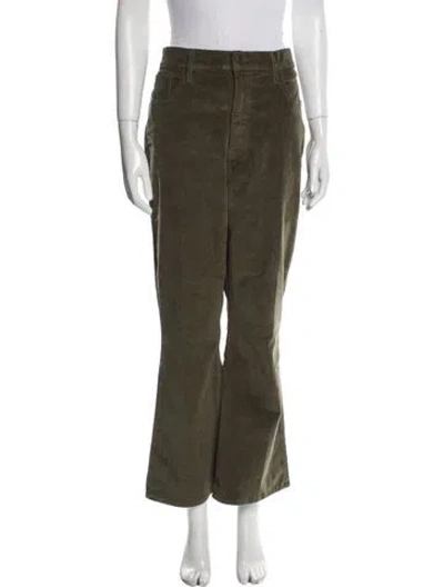 Pre-owned Veronica Beard Flared Pants W/ Tags In Green