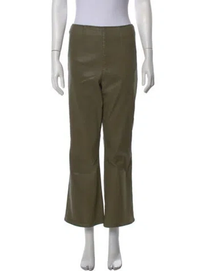 Pre-owned Veronica Beard Flared Pants W/ Tags In Green