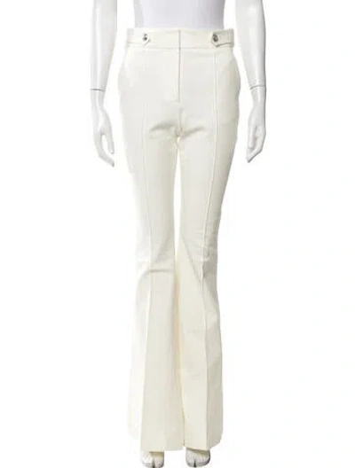 Pre-owned Veronica Beard Flared Pants W/ Tags In Neutrals
