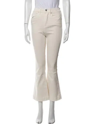 Pre-owned Veronica Beard Flared Pants W/ Tags In Neutrals