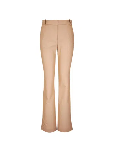Veronica Beard Flared Trousers In Brown