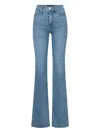 Veronica Beard Flared Wide-leg Jeans In Blue