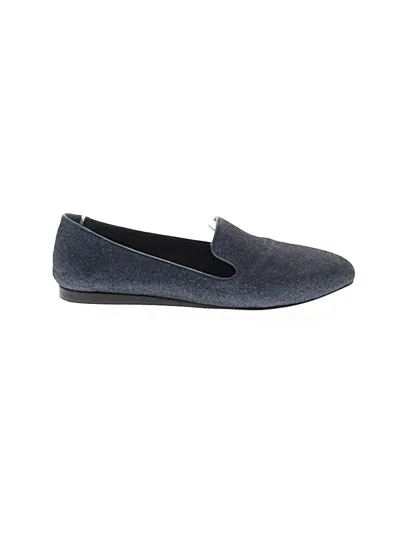 Pre-owned Veronica Beard Flats In Blue
