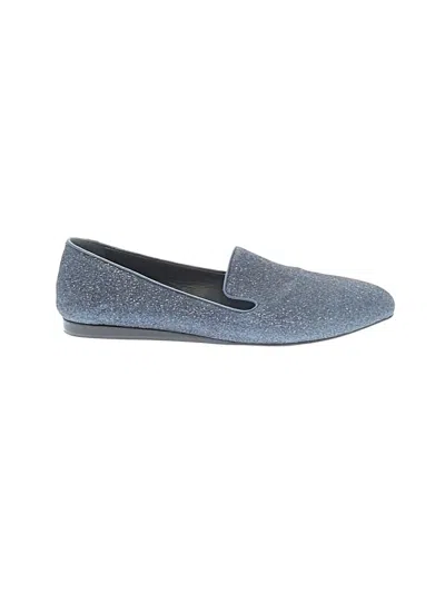 Pre-owned Veronica Beard Flats In Blue