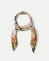 Veronica Beard Floral Bandana Silk Scarf In Multi