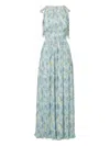 Veronica Beard Floral-pattern Maxi Dress In Multi