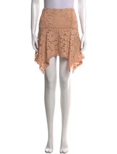 Pre-owned Veronica Beard Floral Print Knee-length Skirt W/ Tags In Neutrals