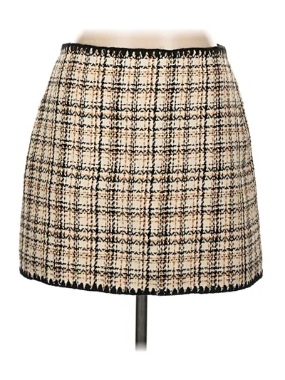 Pre-owned Veronica Beard Formal Skirt In Brown