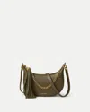 Veronica Beard Fortune Shoulder Bag In Green