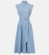Veronica Beard Fuller Denim Midi Dress