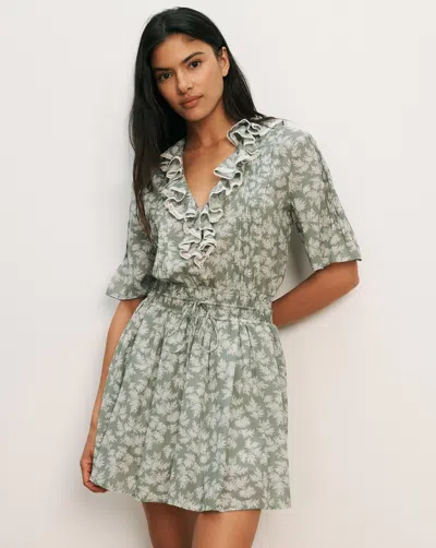 Veronica Beard Gallagher Floral Mini Dress