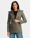 Veronica Beard Garrison Oversized Dickey Jacket In Green