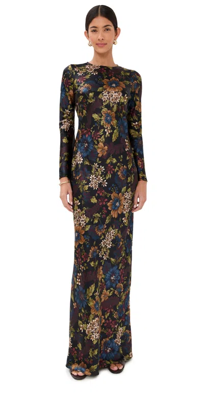 Veronica Beard Gemma Dress Black Multi