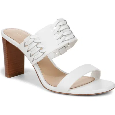 Veronica Beard Georgie Slide Sandal In Coconut