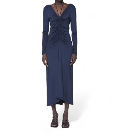 Veronica Beard Gilbert Dress In Navy In Blue
