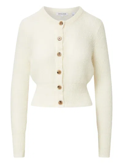 Veronica Beard Gilmour Buttoned Cardigan In Neutral