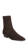 Veronica Beard Glinda Leather Bootie In Brown