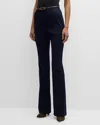 Veronica Beard Gracie Belted Pants In Midnight Wash