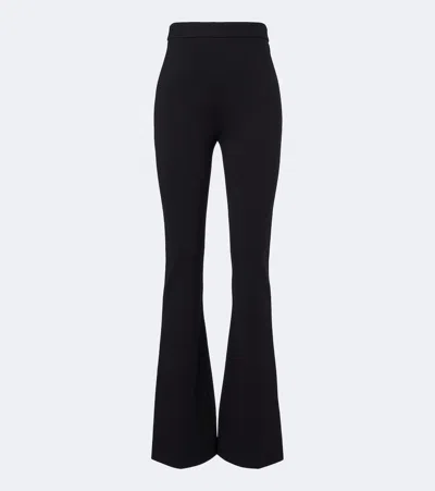 Veronica Beard Gracie Flared Pants In Black