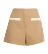 Veronica Beard Greshwin Shorts In Green