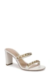 Shop Veronica Beard Gretchen Slide Sandal In Parchment