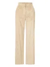 Veronica Beard Grigore Corduroy Trousers In Brown