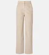 Veronica Beard Grigore Cotton-blend Corduroy Wide-leg Pants In Brown