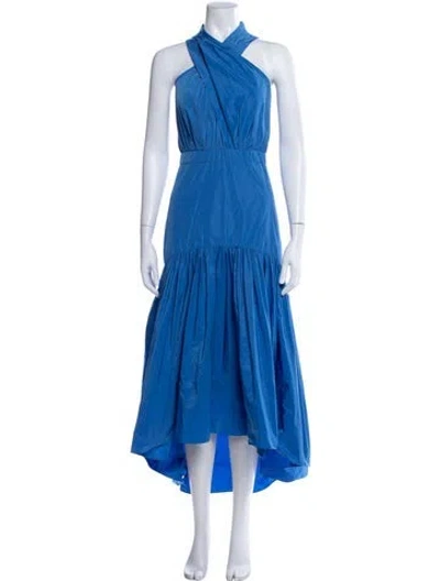 Pre-owned Veronica Beard Halterneck Long Dress