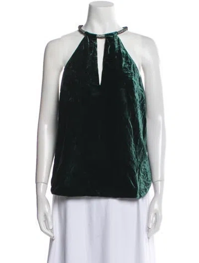 Pre-owned Veronica Beard Halterneck Sleeveless Top W/ Tags