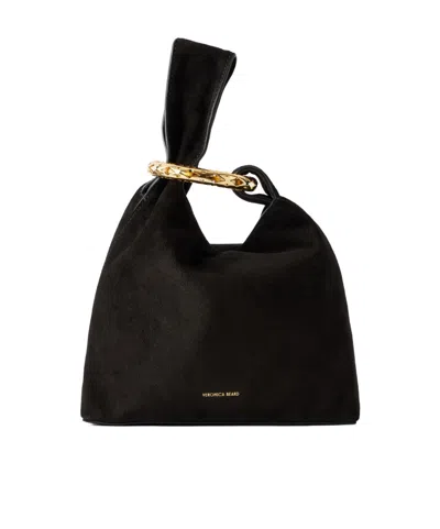 Veronica Beard Handbag Decorated With A Gold Bracelet In No