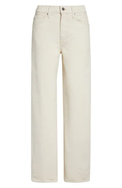 Veronica Beard Harley Arc Leg Jeans In White