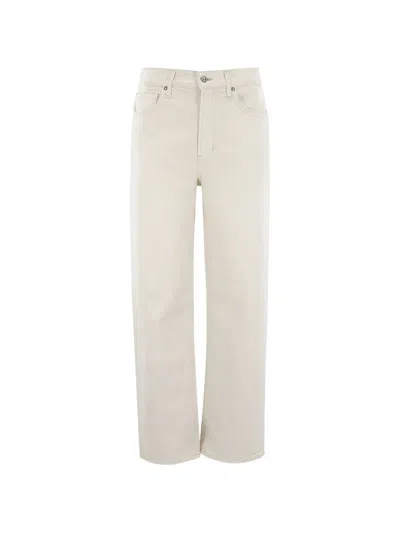 Veronica Beard Harley Jeans In White